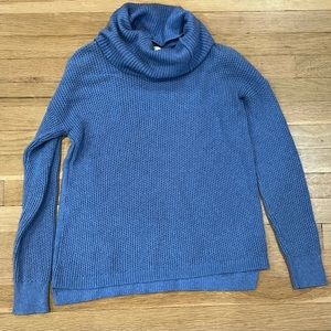 Madewell Baby Blue Cowl Neck Knit Sweater XS